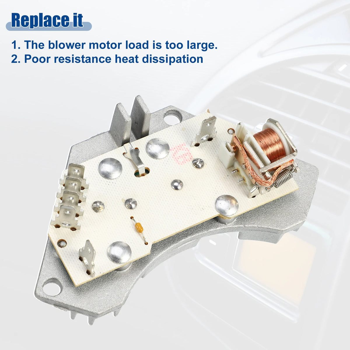 Fan Blower Motor Resistor for Peugeot 406 Coupe (1996–2004)