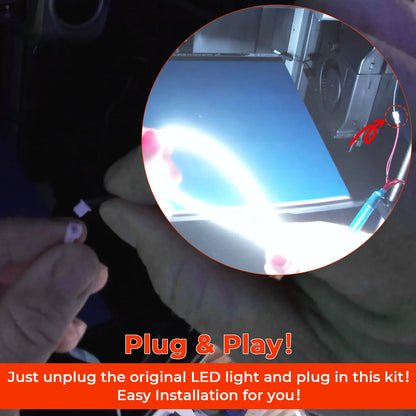LED Light Upgrade Kit for Creality K2 Plus 3D Printer (Plug-N-Play)