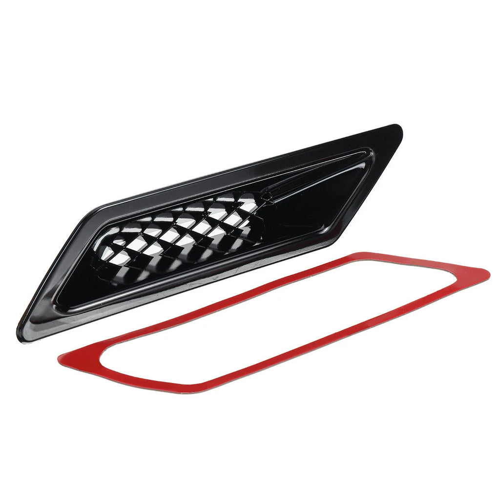 Gloss Black Air Vent Intake Duct Cover Trim for Honda Civic (2016–2021)