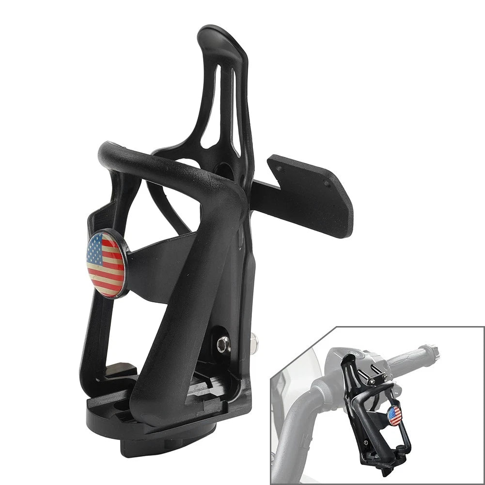 Left Driver Handlebar Drink Bottle Holder for Can Am Spyder F3 (2015–2023)