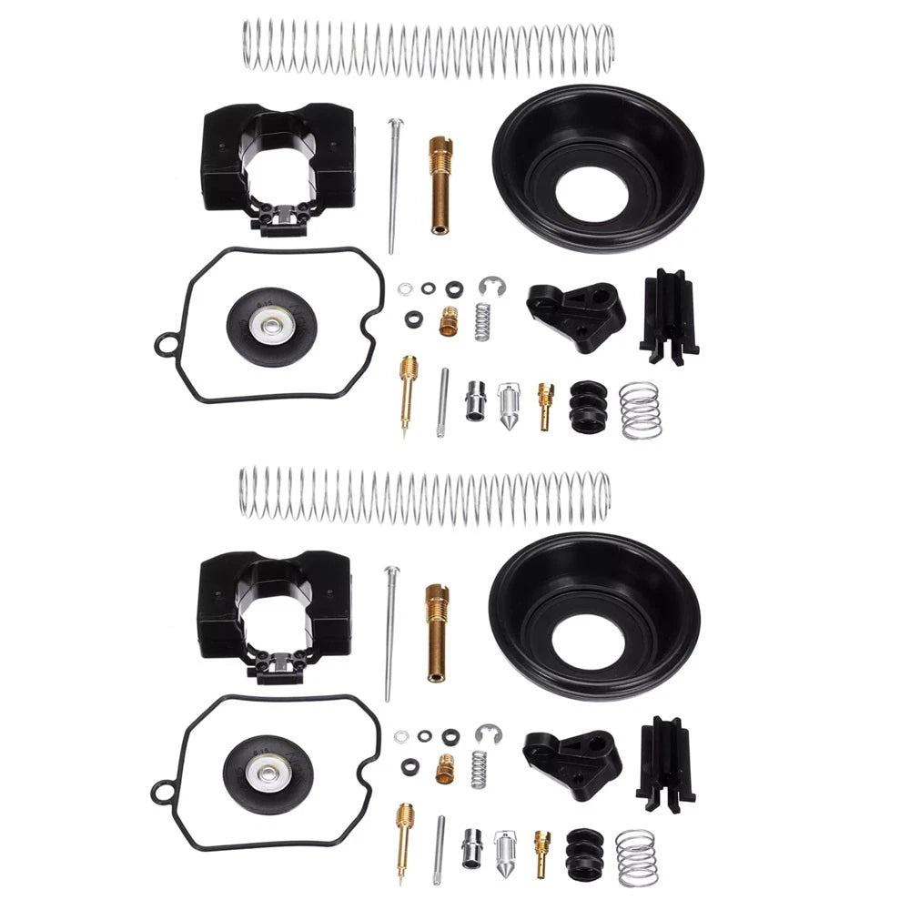2X Carburetor Rebuild Kit for Harley Davidson CV40 (1999–2004) 27421-99C 27490-04