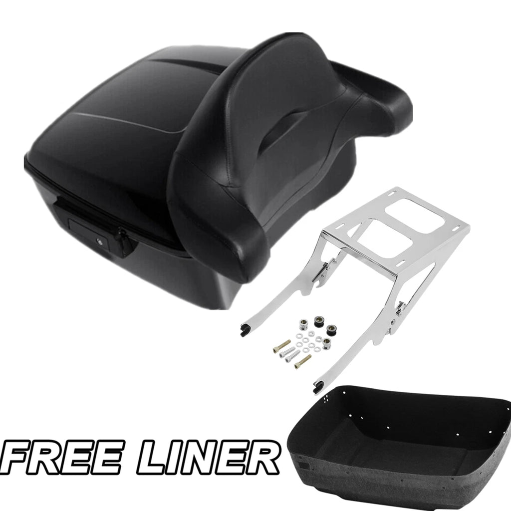 Trunk Backrest Pad Mount Rack for Harley Heritage Classic (2018–2020)