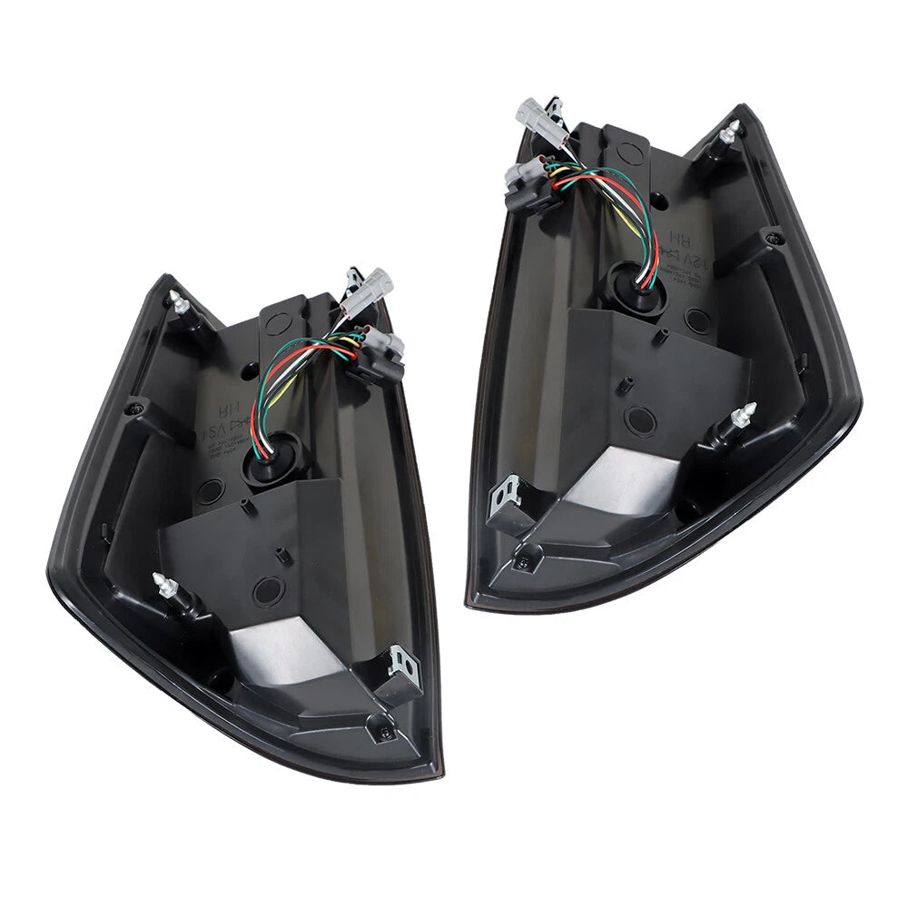 Pair Tail Lights for Toyota Tacoma (2016–2021) Outer Rear Lamps LH+RH LED Red