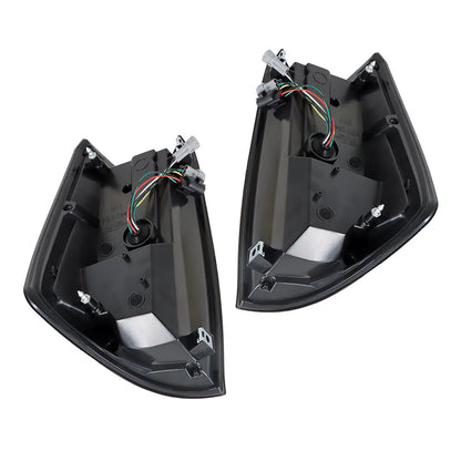 Pair Tail Lights for Toyota Tacoma (2016–2021) Outer Rear Lamps LH+RH LED Red