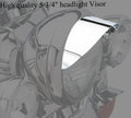 5.75" Chrome Headlight Visor for Honda Cruiser