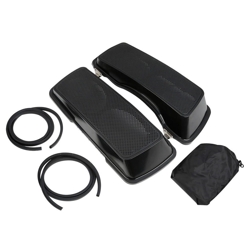 Dual 6"x9" Saddlebag Speaker Lids for Harley Touring Electra Glide (1994–2013)