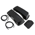 Dual 6"x9" Saddlebag Speaker Lids for Harley Touring Electra Glide (1994–2013)