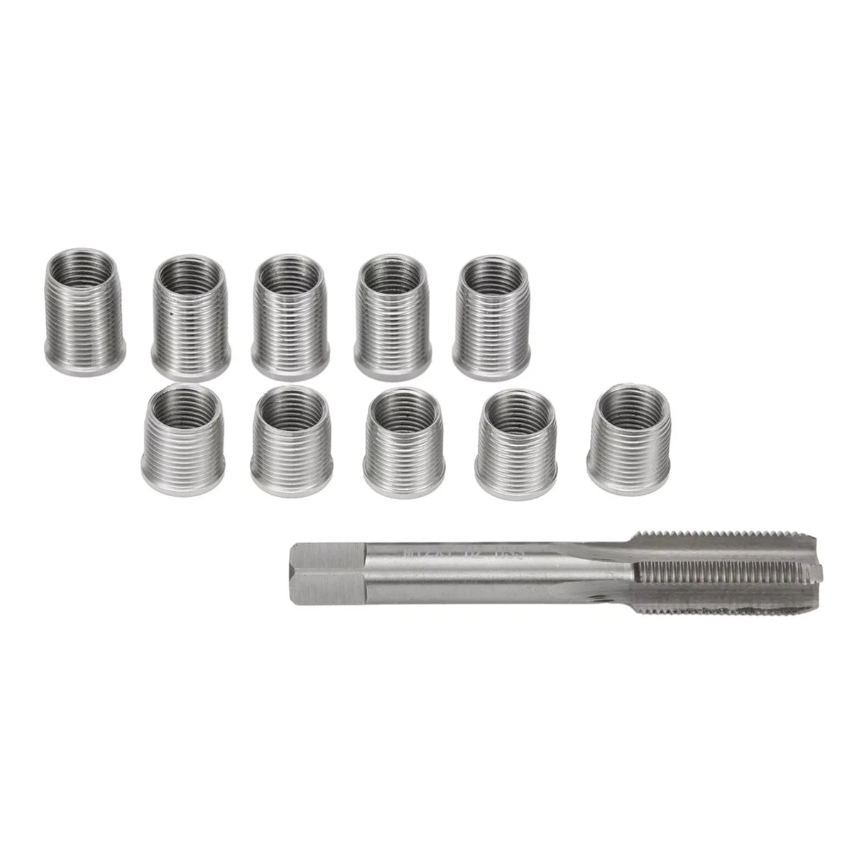 Set of 1 Universal Spark Plug Thread Repair Tool with M10x1.0 Inserts