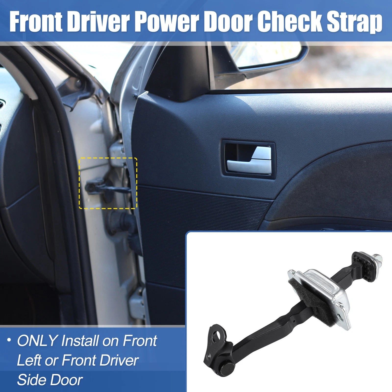 Front Left Door Check Stop Strap Limiter Replacement for Honda Element (2003–2011)