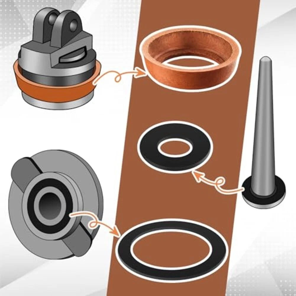 Set of 2 Cowhide Leather Pump Sleeves for Type 75 Models