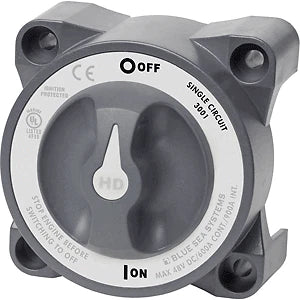 Battery Switch for Blue Sea 3001 HD-Series (Single Circuit ON/OFF)
