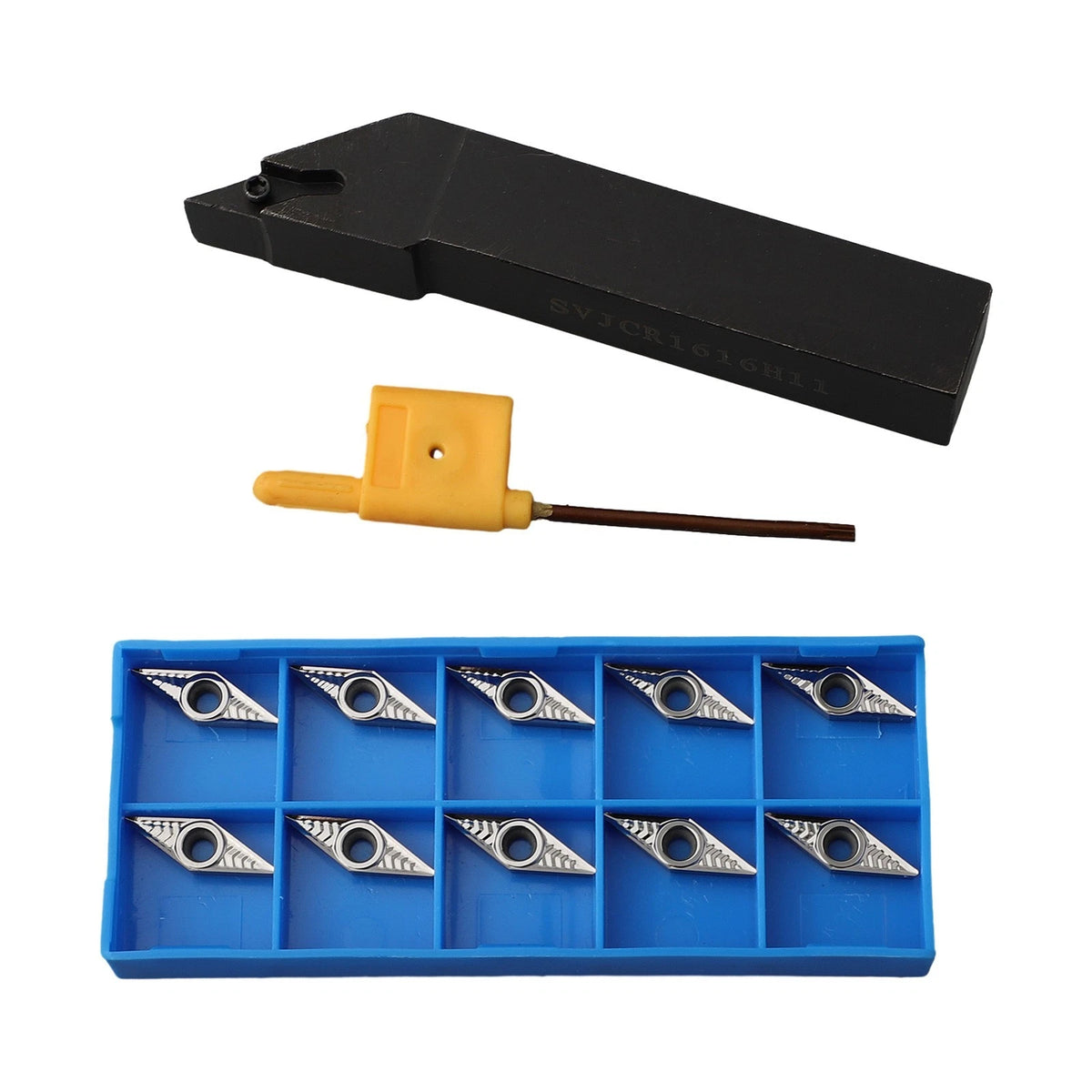 10PCS External Tool Holder for SVJCR 1616H11