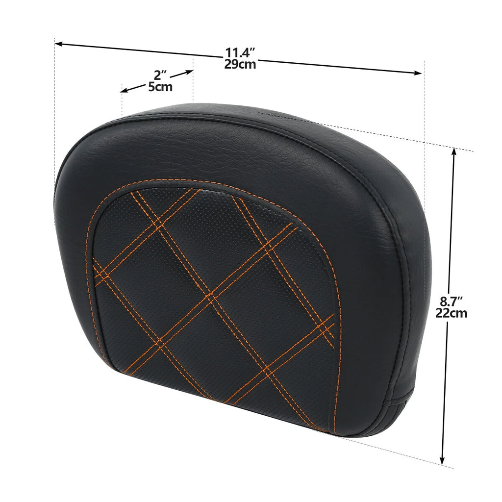 Sissy Bar Backrest Pad for Harley Touring Electra Glide (2014–2023)