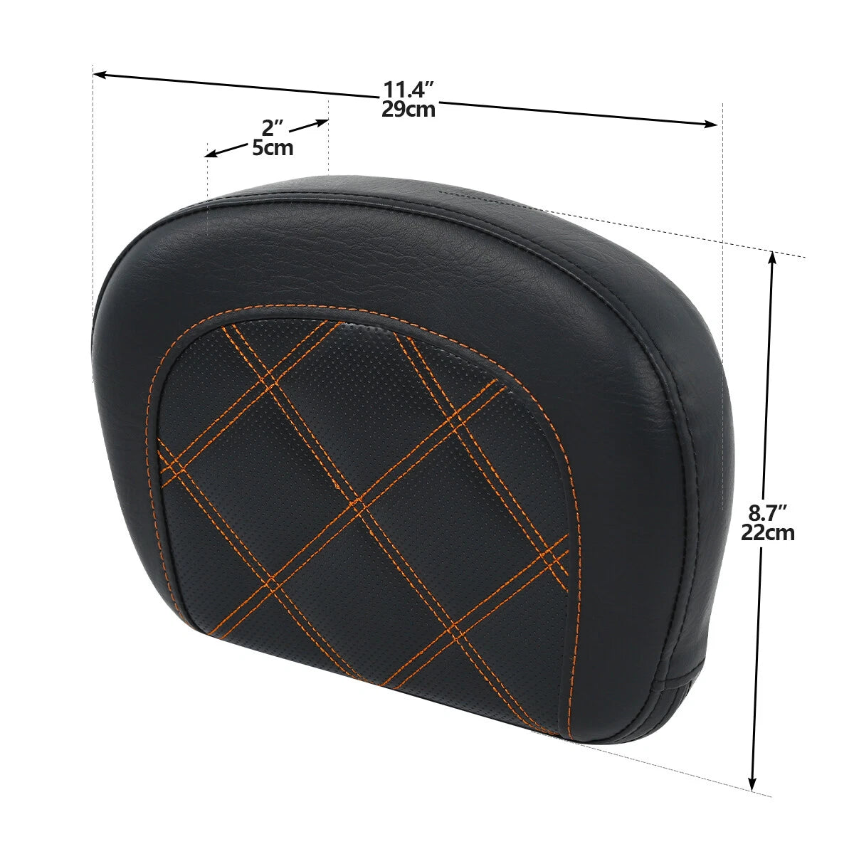 Sissy Bar Backrest Pad for Harley Touring Electra Glide (2014–2023)