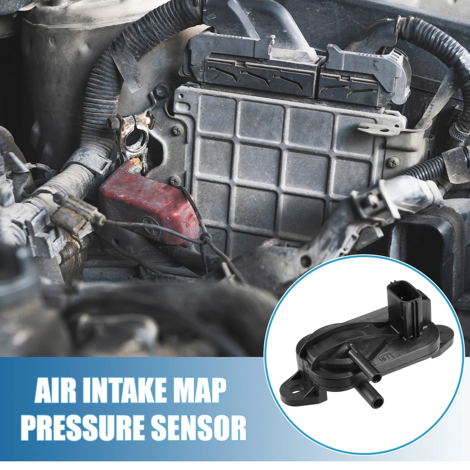 MAP Pressure Sensor Replacement for Ford Transit Connect 1.6 TDCI (2009–2013)