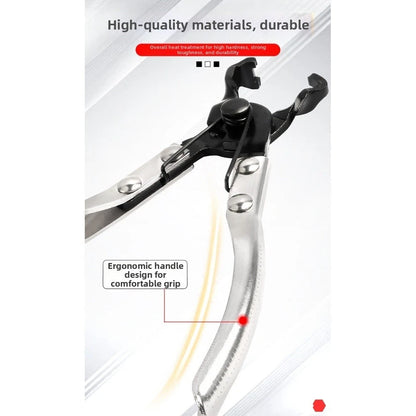 Auto Fuel Hose Clamp Pliers 024mm - Rust Resistant Alloy, Spring Action