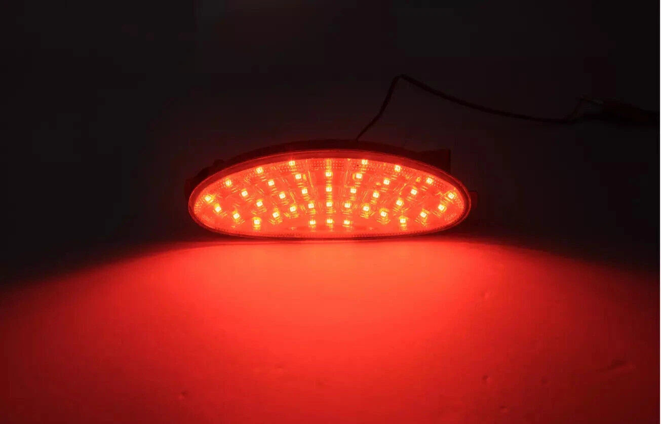 Red LED Rear Bumper Fog Light for Peugeot 206 GTI CC (2006–2010)