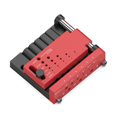 Borehole Positioning Locator for Coaxial and Through Holes Drilling Tool