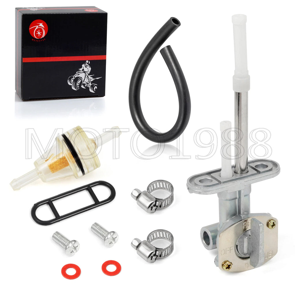 Fuel Petcock Valve for Yamaha TW200 XT350 PW80 TTR125 TTR125LE TTR230 (8mm)