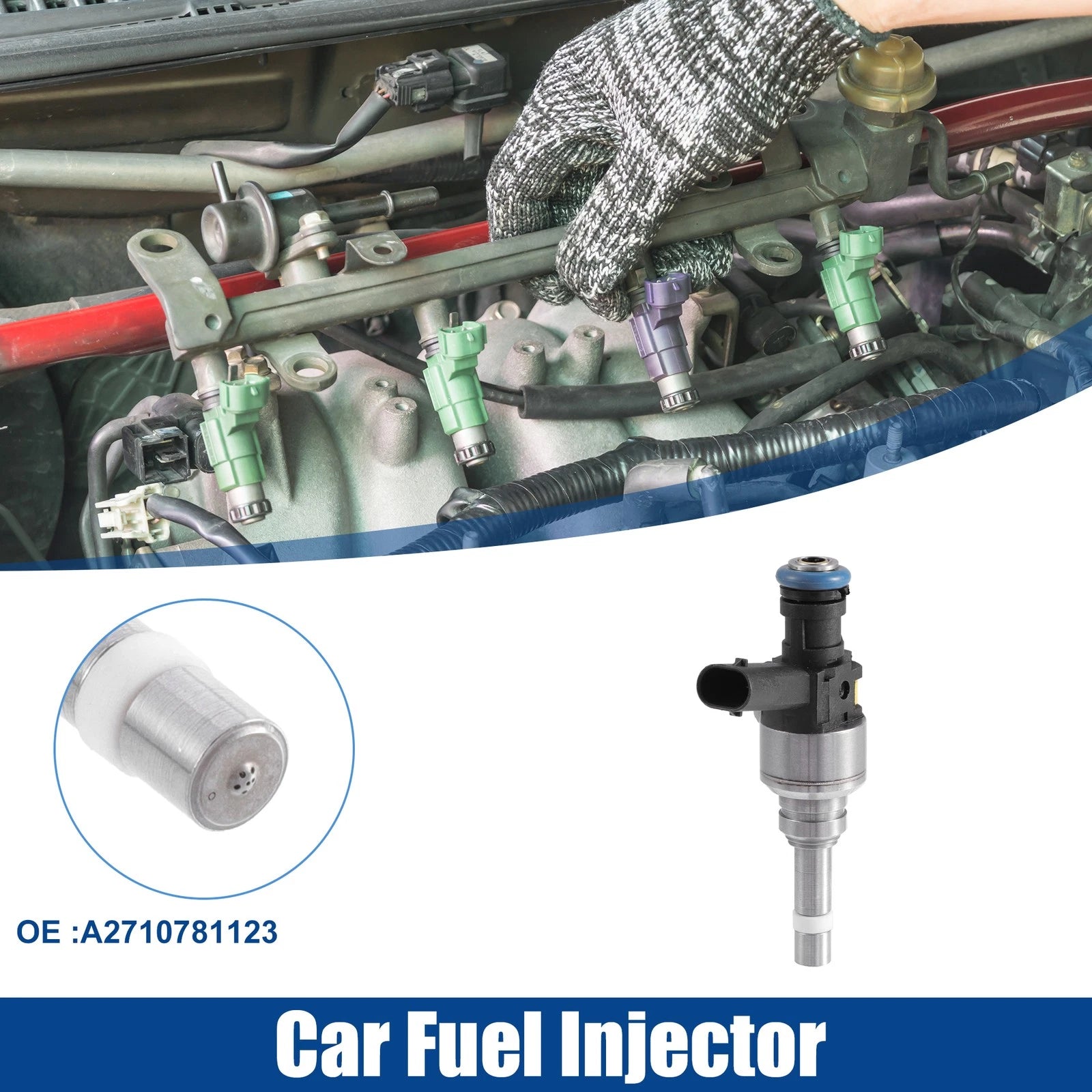 Fuel Injector Nozzle Replacement for Mercedes-Benz C 250 (2012–2015)
