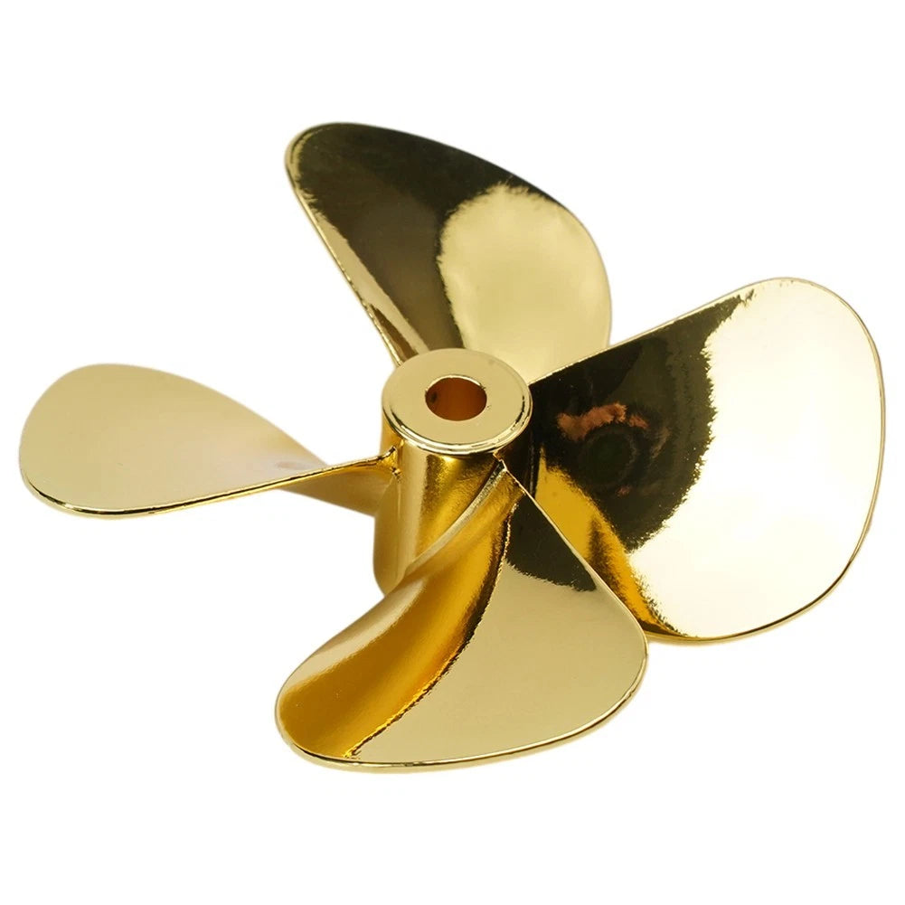 4-Blade Metal Propeller for RC Boat Model (55mm/60mm)