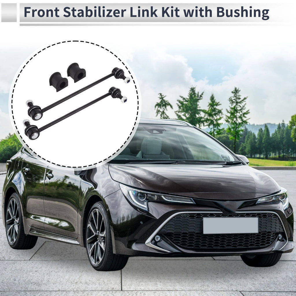 Front Stabilizer Bar Links 2 Pcs Bushing for Toyota Matrix (2003–2014)