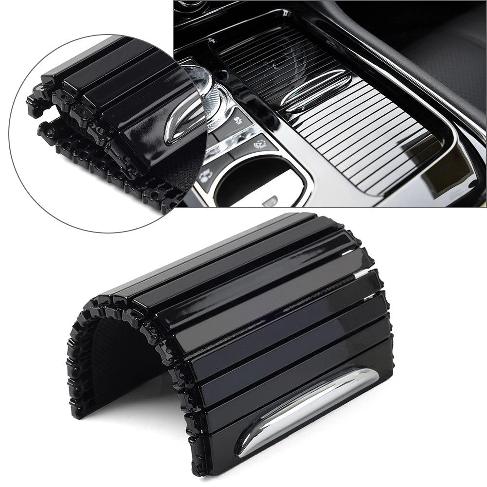 Center Console Cup Holder Roller Blind For Jaguar XJ XJR XJR575 2010-2019