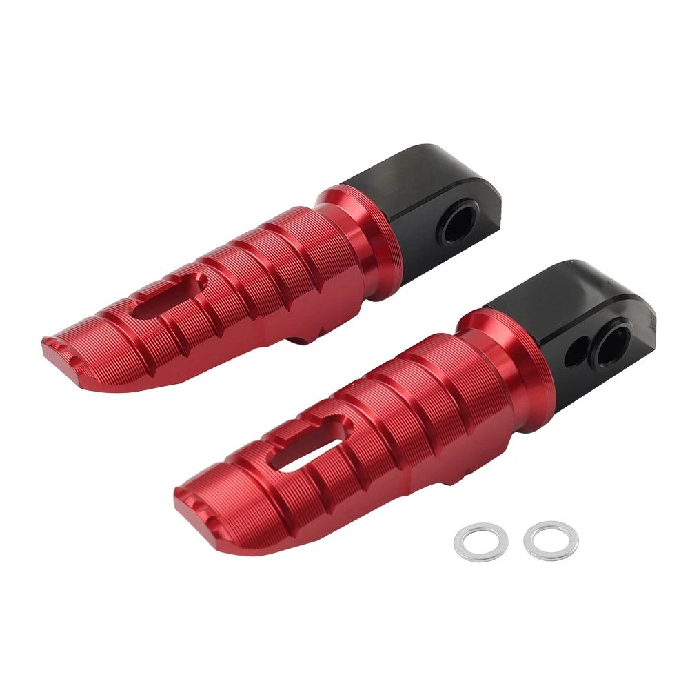 Red Rear Passenger Foot Peg for Trident 660 (2021–2024), Street Triple 765 (2017–2024)
