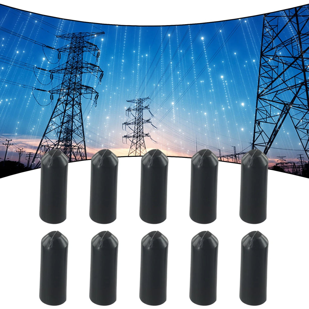 10pcs Heat Shrink Cap for Cables Waterproof Solution