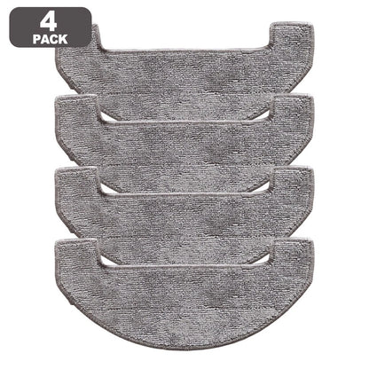 10 Pack Microfiber Mop Cloths for BPMIO B15 B15 Plus Robot Vacuums