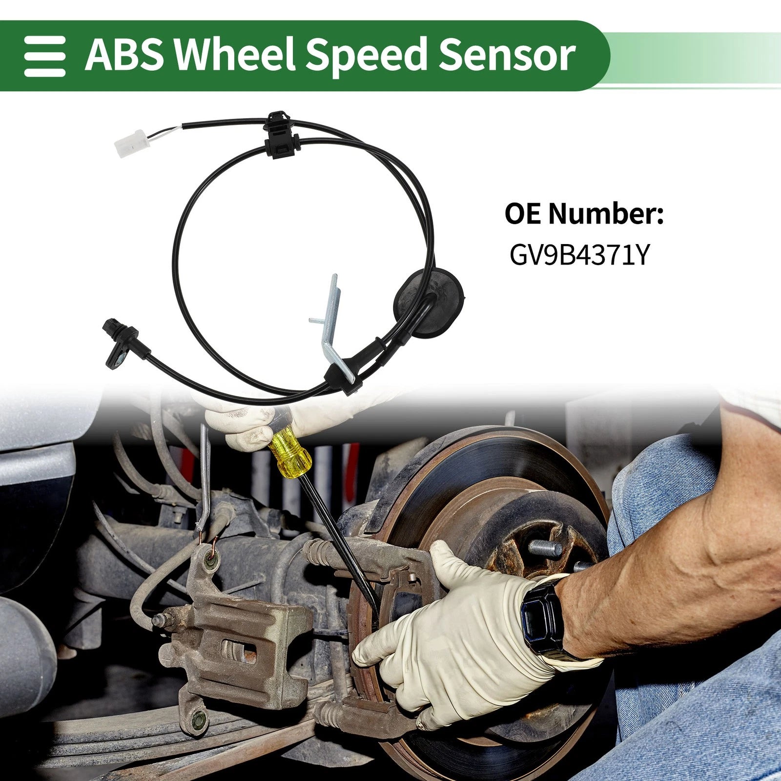 ABS Wheel Speed Sensor Replacement for Mazda 6 (2013–2016)
