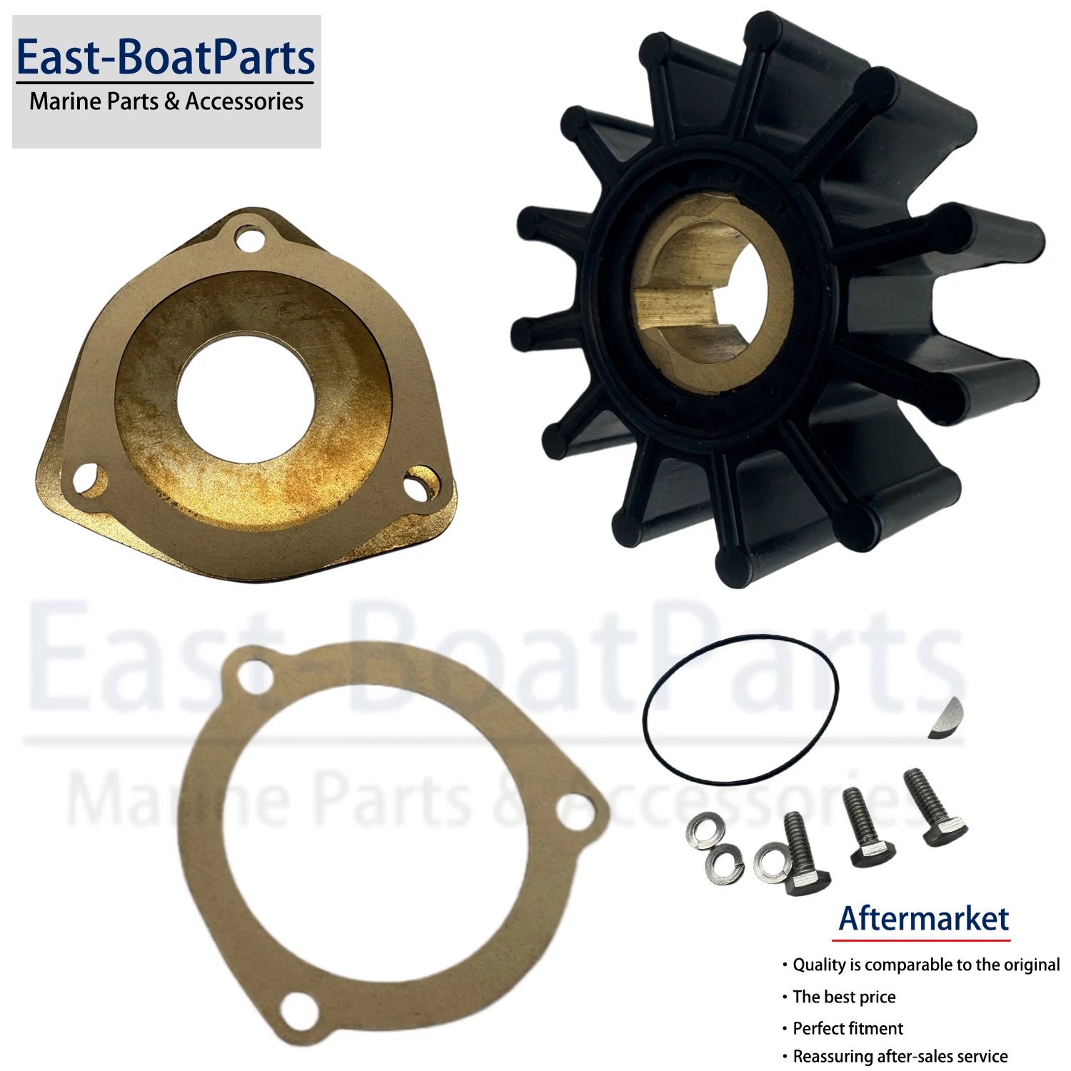 Water Pump Repair Kit for Volvo OMC 3.0 4.3 5.0 5.7 5.8 7.4 8.2 L (3854287)