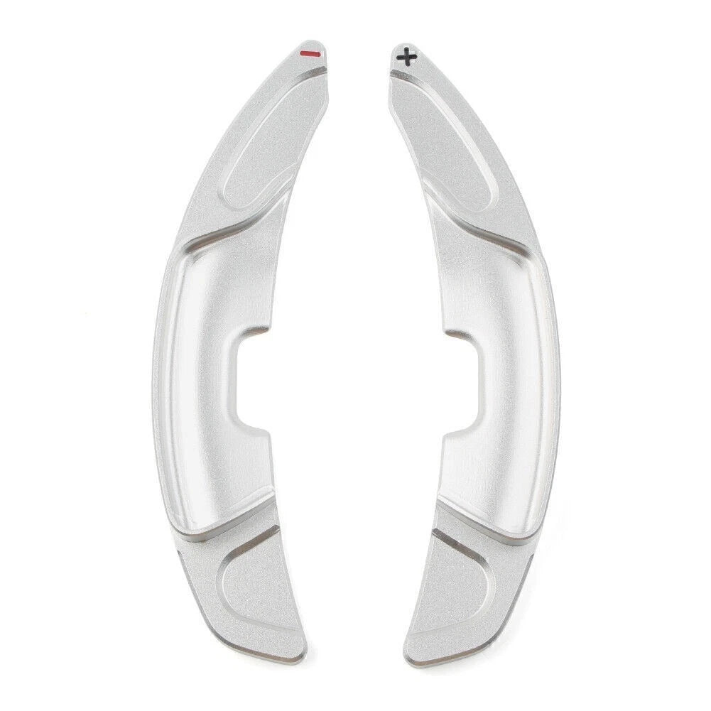 Steering Wheel Shift Paddle Shifter Cover for Lexus ES300h ES350 (2019–2024) Silver