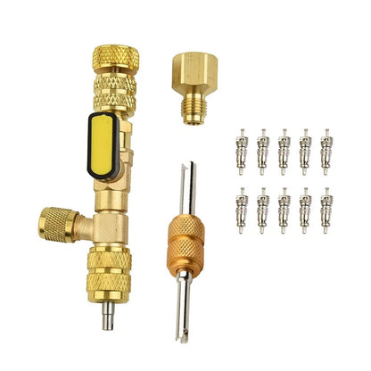 12 Pcs Valve Core Remover Installer Kit for Automotive Applications