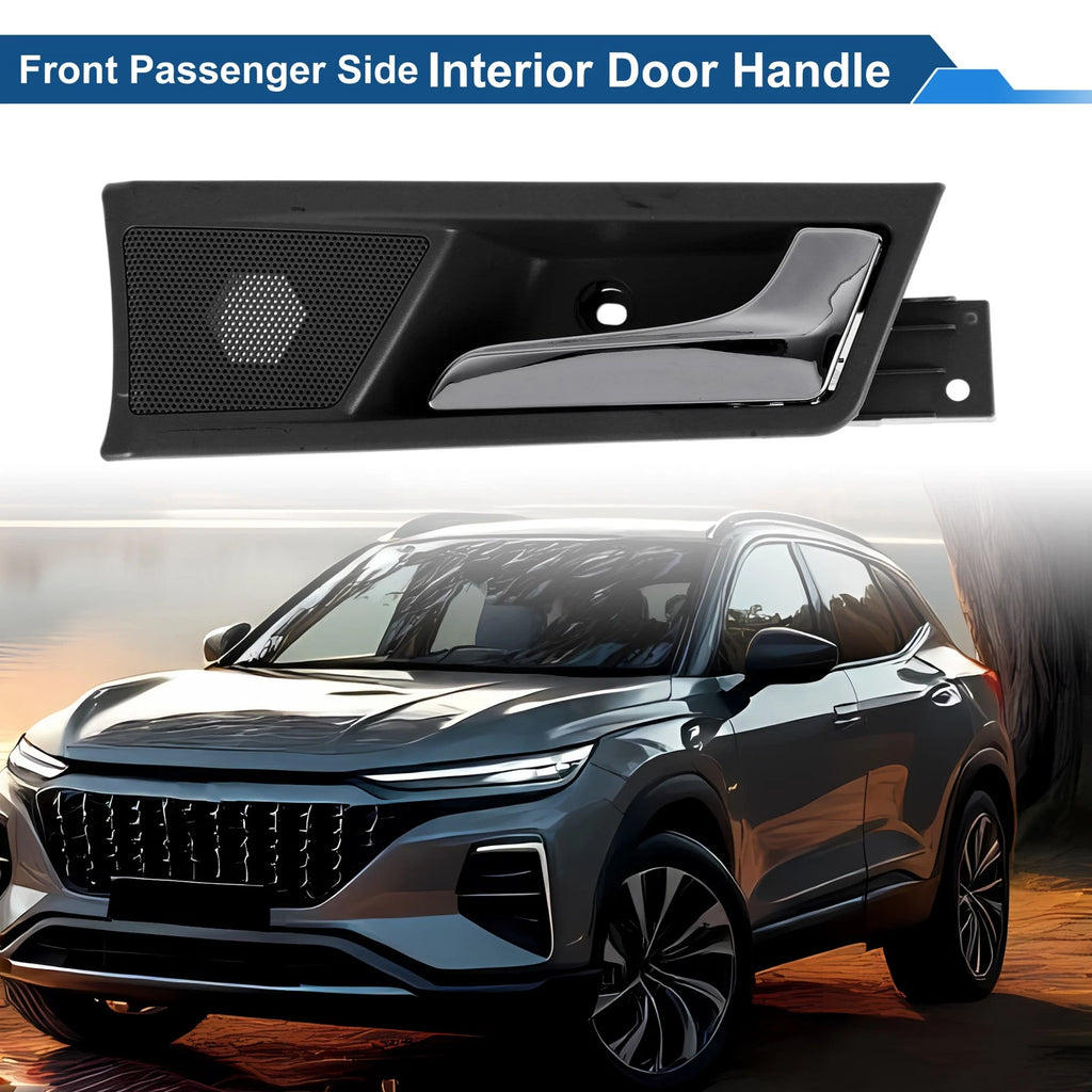 Front Driver Side Interior Door Handle for Roewe 350 (2012–2015) Black Chrome