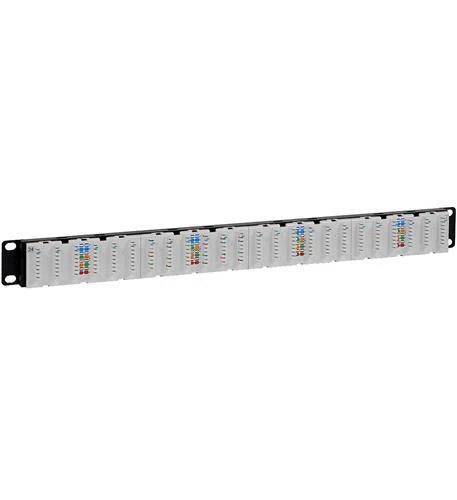 24-Port Cat 6a Patch Panel for ICC ICMPP0246B (1 Rms)