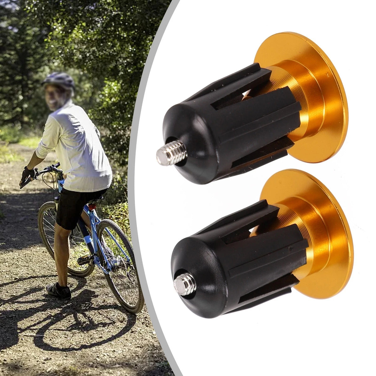 Aluminum Alloy Handlebar Grips for Motorcycle (1 Pair)