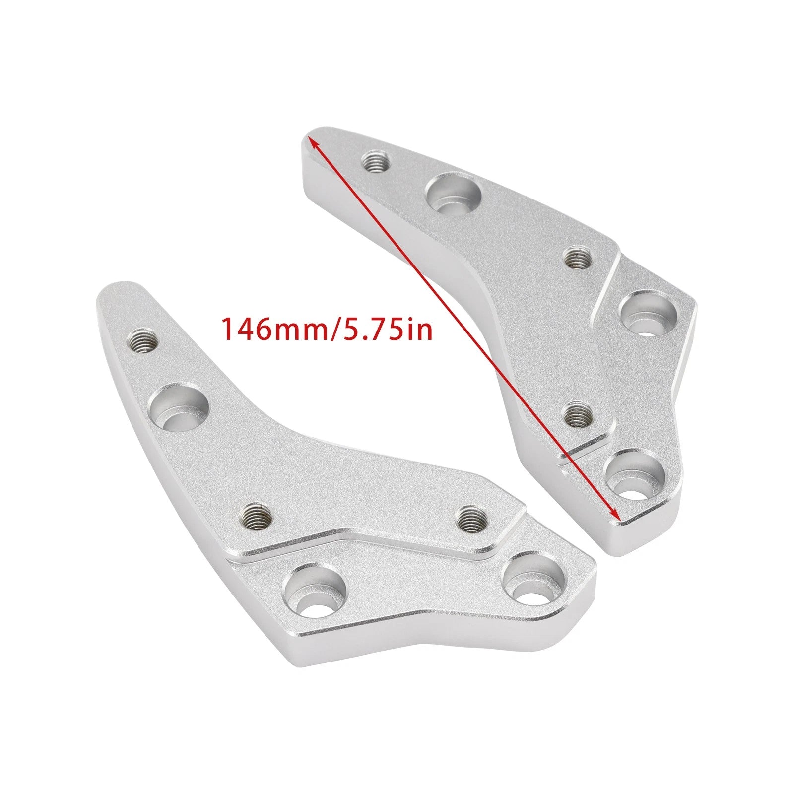 1.75" Pullback Aluminum Handlebar Risers for BMW K1600GT/GTL (2011–2025)