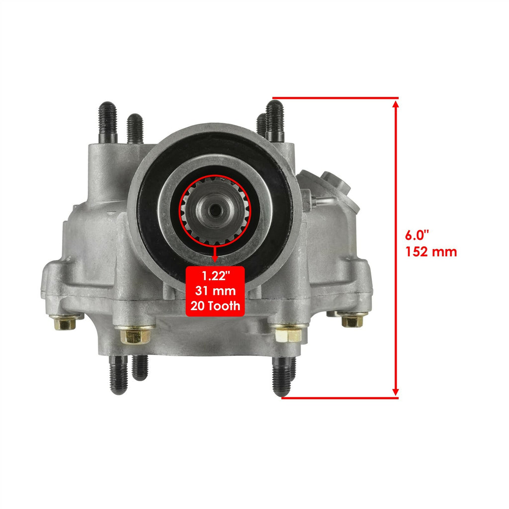 Rear Differential Assembly for Honda Rancher 420 TRX420FPM 4WD (2009–2013)