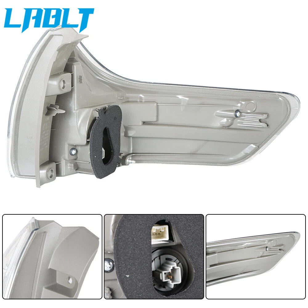Outer Left & Right Side Brake Lamp Tail Light for Toyota Sienna (2011–2015)