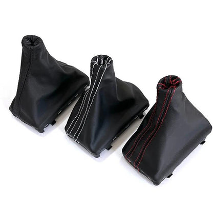 Automatic Left Hand Drive Gear Shift Knob Leather Boot Cover for Models