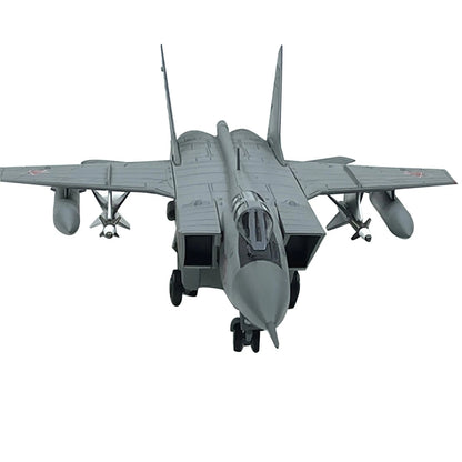 1/72 MiG-31 Interceptor Aircraft Metal Model Static Display