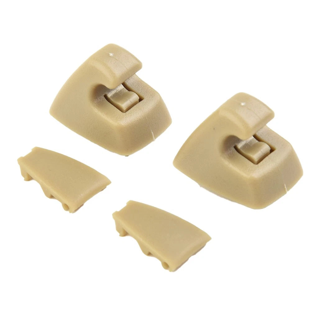 2Pcs Sun Visor Support Clip for (95994975) Beige