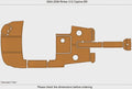 EVA Pad Teak Deck Flooring for Rinker 212 Captiva BR (2005)