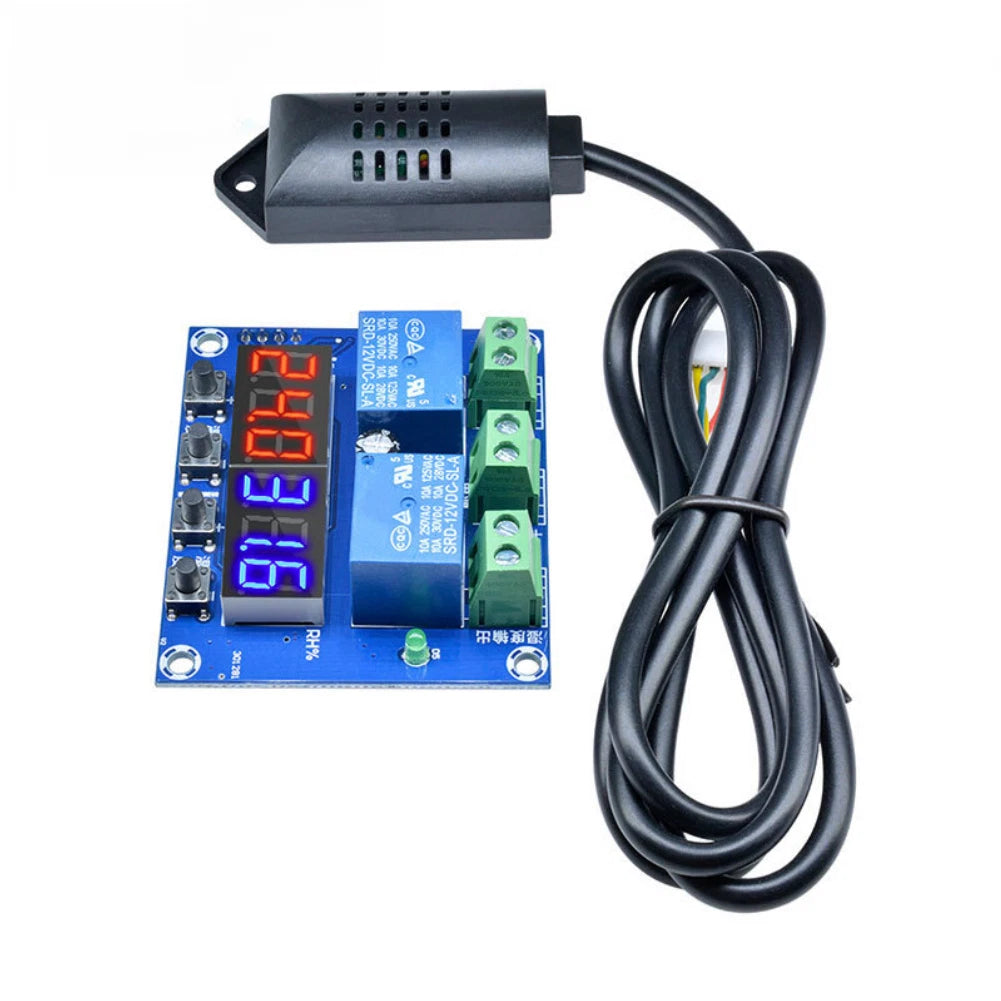 XH-M452 Dual Relay Output Temperature and Humidity Control Module 12V DC
