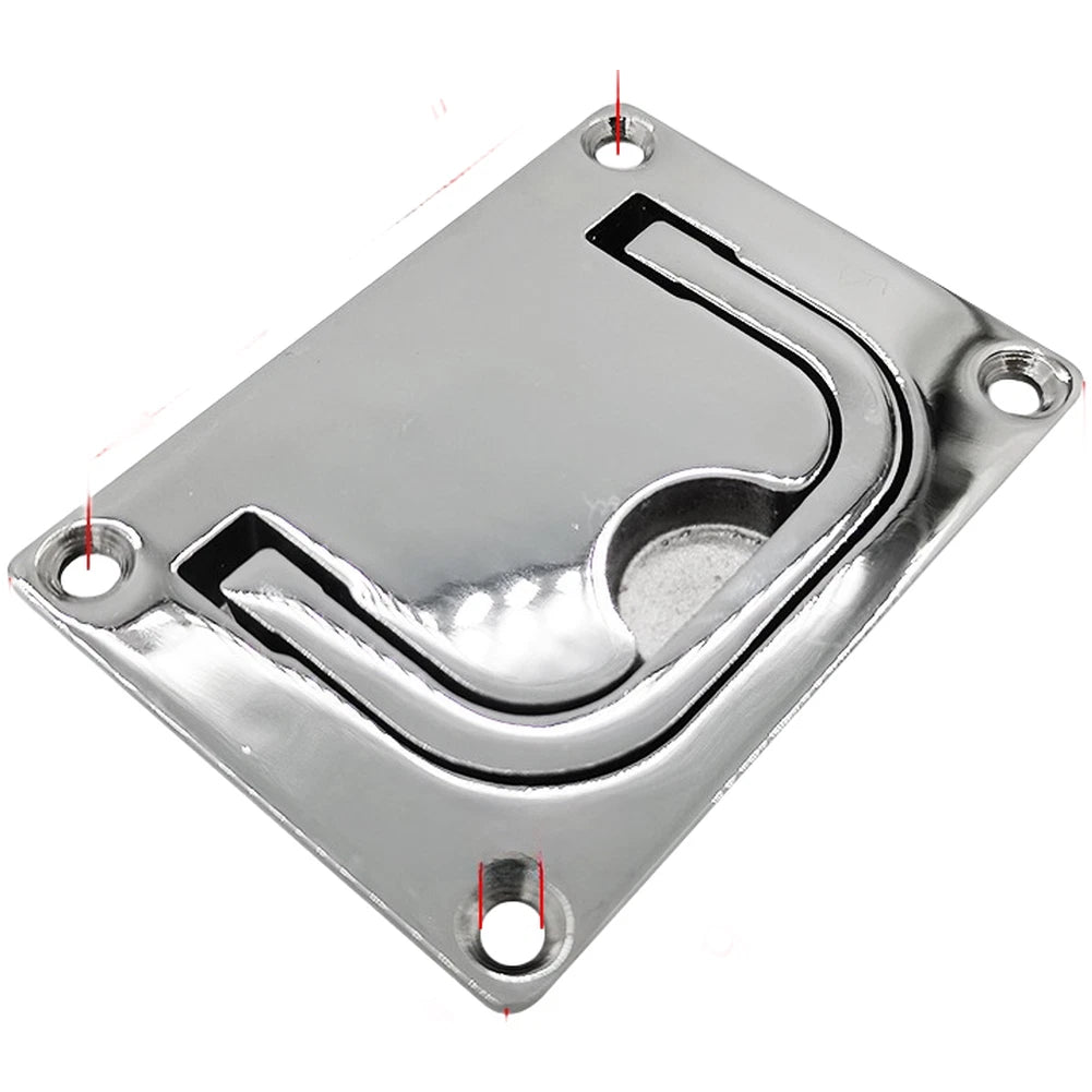 316 SS Floor Pull Ring for Marine Use (95x70mm)