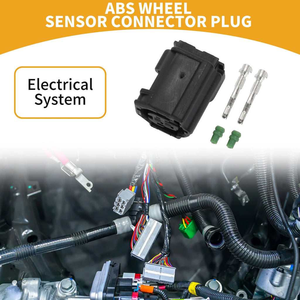 2 Pin ABS Wheel Sensor Connector Plug for Toyota