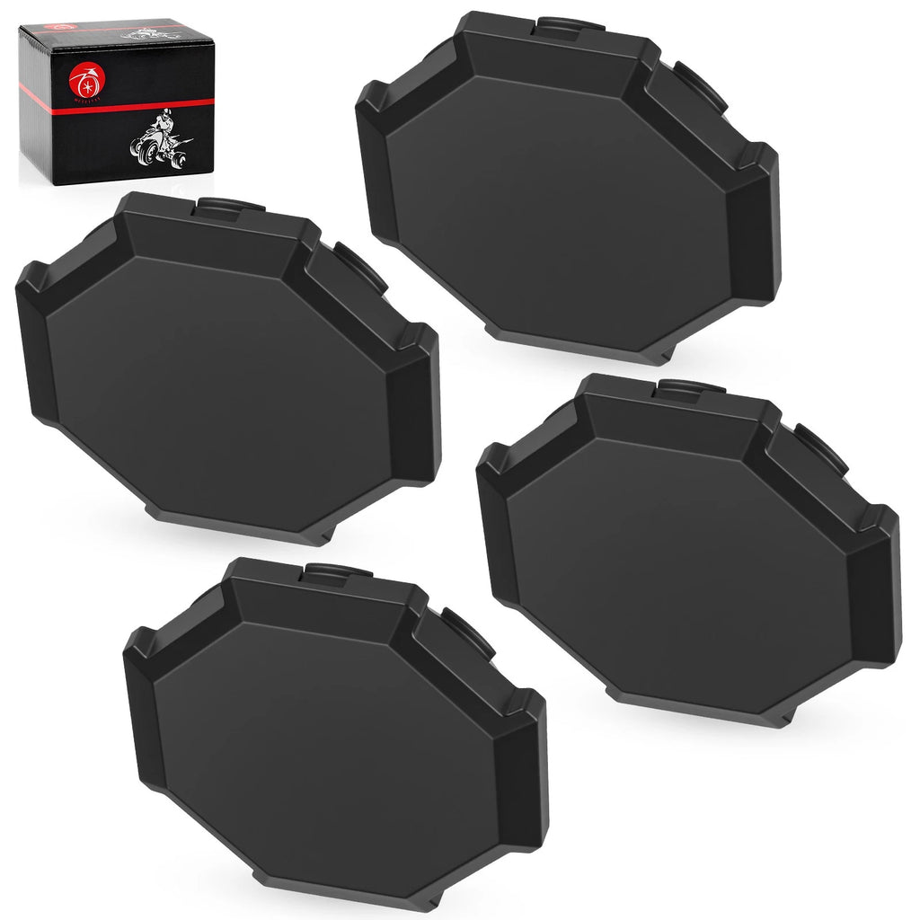 Set of 4 Black Wheel Hub Caps for Polaris Sportsman 1000 XP (2017–2024) 1521999-458