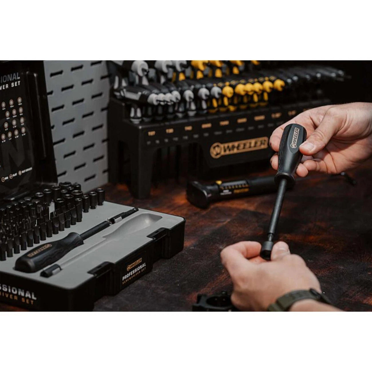 100-Piece Screwdriver Set for Wheeler (4001003)