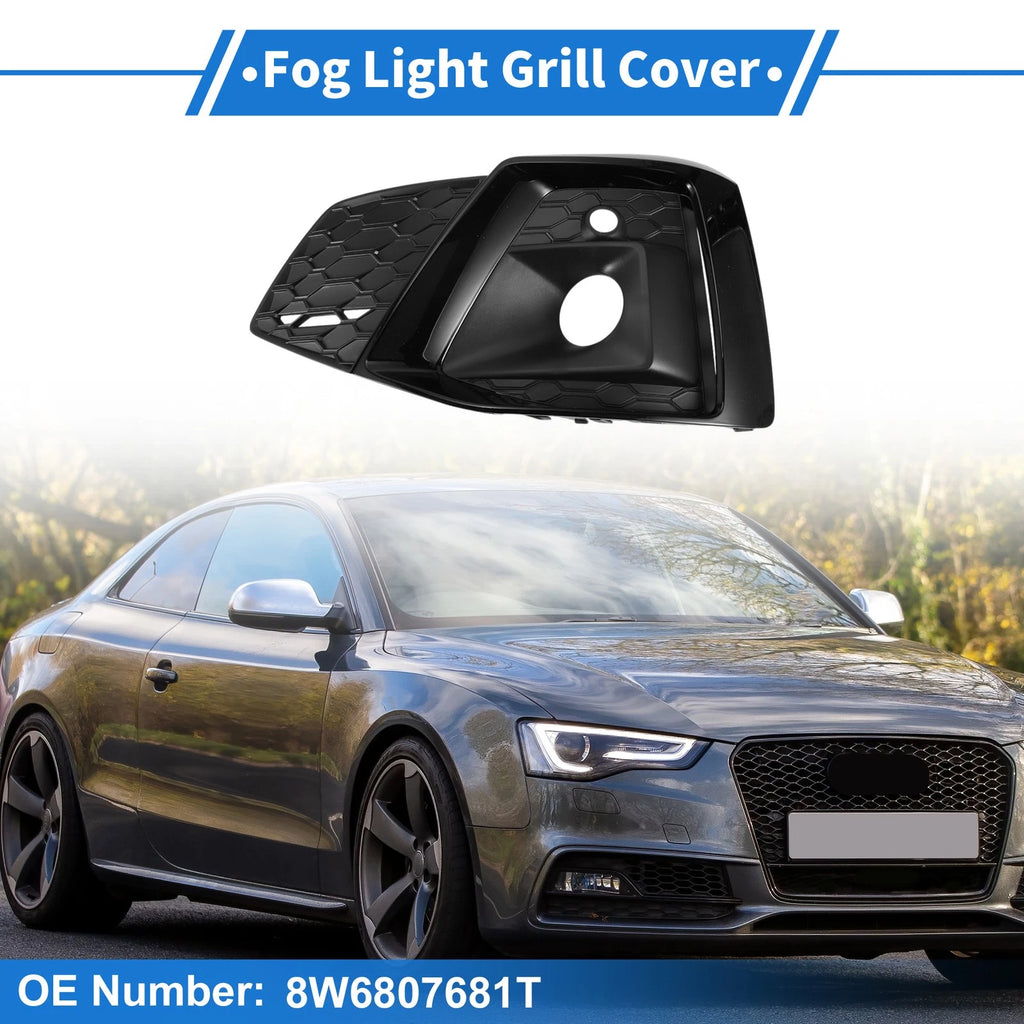 Front Left Fog Light Grill Replacement for Audi A5 (2021–2023)